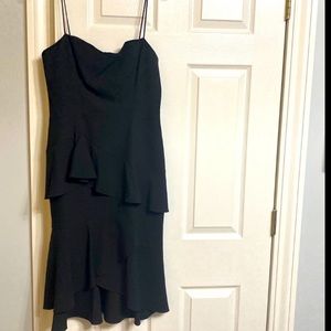Black halo dress. Size 10. Black color